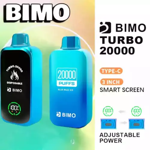 BIMO TURBO 20000 Puffs – Kompakt & intensiv dampfen