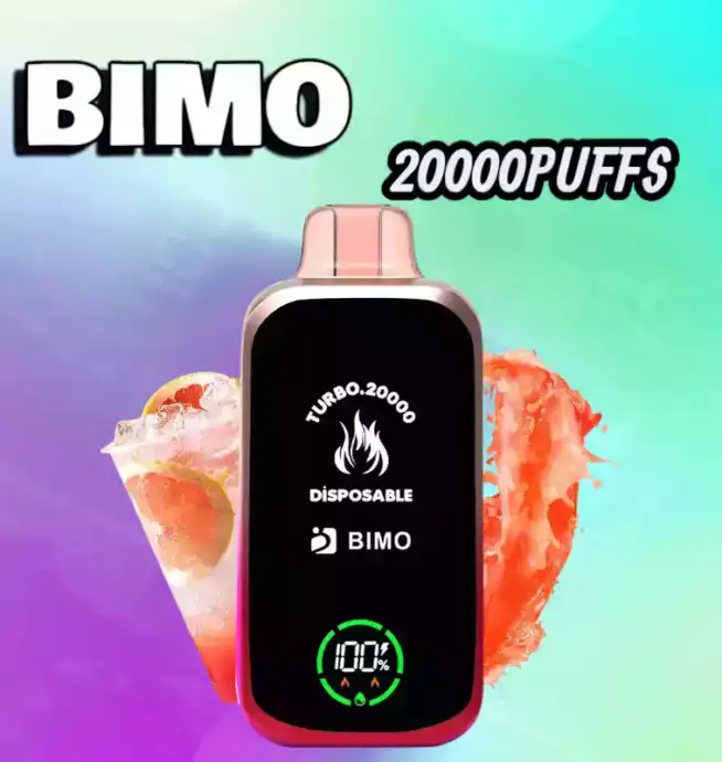 BIMO TURBO 20000 Puffs – Kompakt & intensiv dampfenBIMO TURBO 20000 Puffs – Kompakt & intensiv dampfen