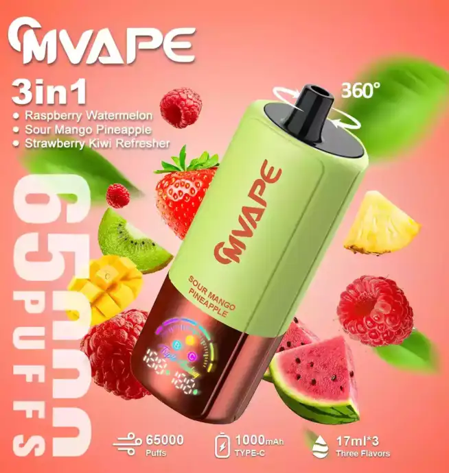 CM 3in1 65000 Puffs – Drei Aromen, ein Gerät