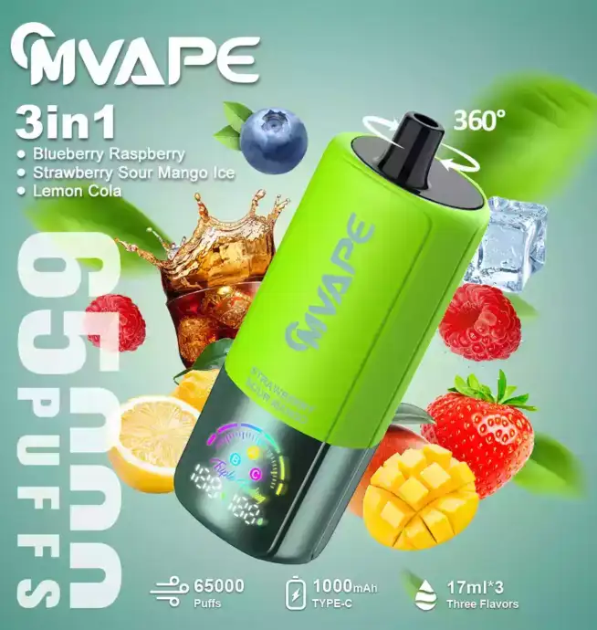 CM 3in1 65000 Puffs – Drei Aromen, ein Gerät