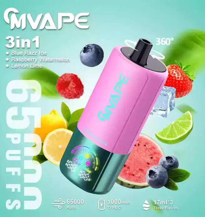 CM 3in1 65000 Puffs – Drei Aromen, ein Gerät