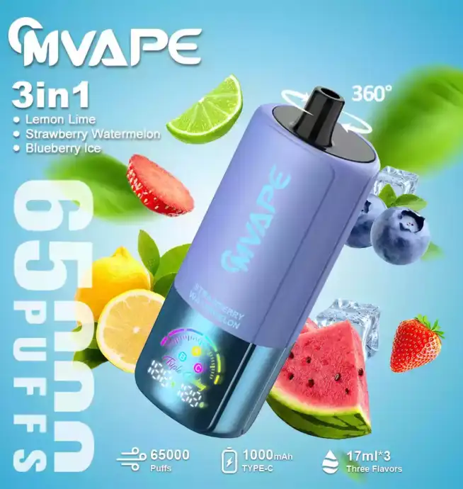 CM 3in1 65000 Puffs – Drei Aromen, ein Gerät