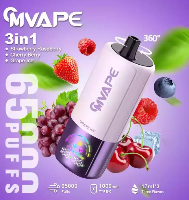 CM 3in1 65000 Puffs – Drei Aromen, ein Gerät