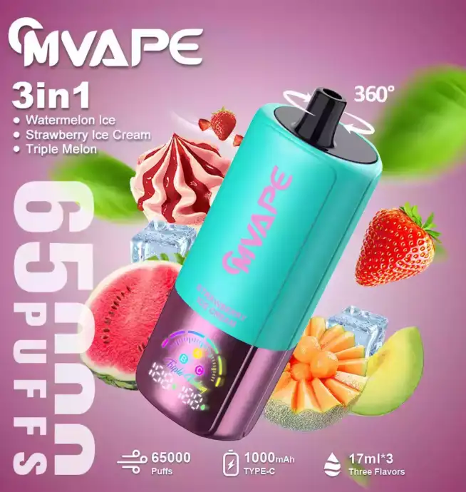 CM 3in1 65000 Puffs – Drei Aromen, ein Gerät