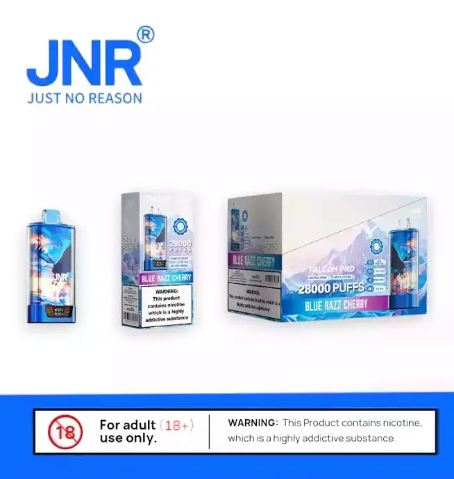 JNR Falcon Pro 28K Puffs Smart Display, Top Aroma