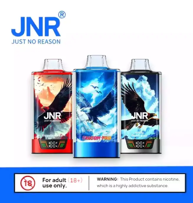 JNR Falcon Pro 28K Puffs Smart Display, Top Aroma