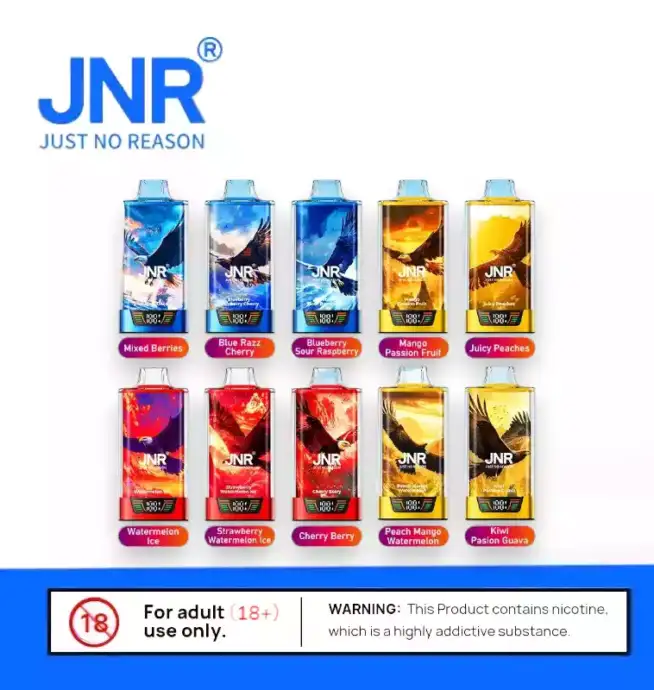 JNR Falcon Pro 28K Puffs Smart Display, Top Aroma