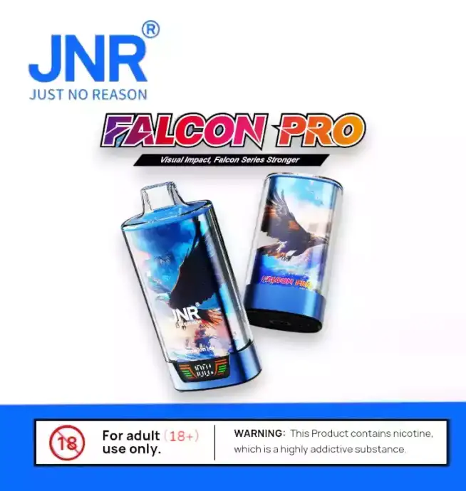 JNR Falcon Pro 28K Puffs Smart Display, Top Aroma