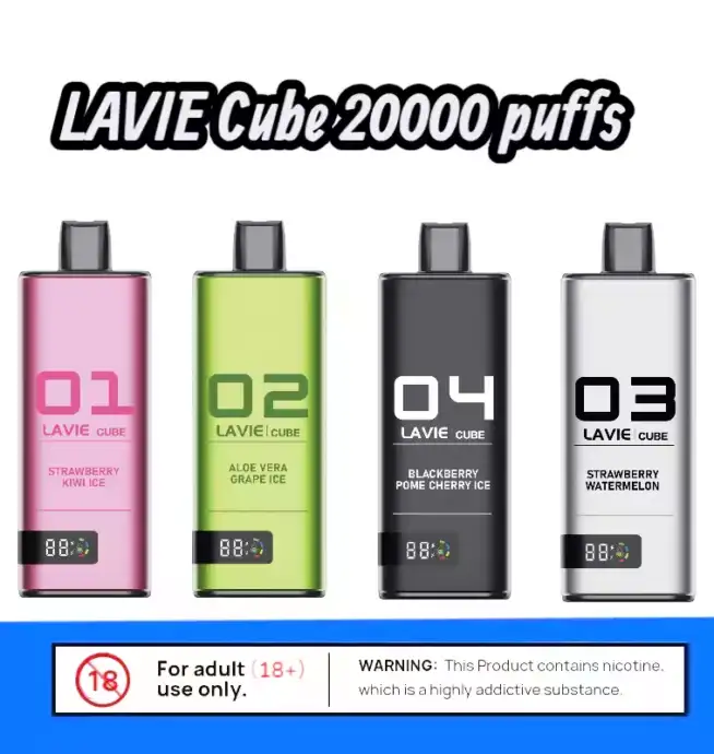 LAVIE Cube 20000 Puffs – Einweg-Vape mit Power