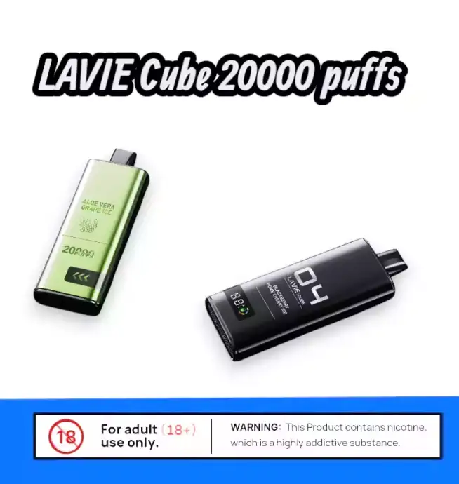 LAVIE Cube 20000 Puffs – Einweg-Vape mit Power