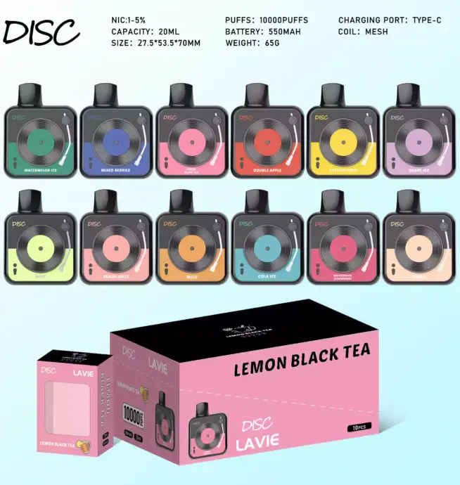 LAVIE DISC 10000 Puffs mit 12 Aromen kaufen