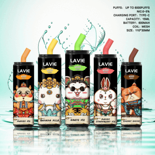 Lavie Cola 6000 Puffs – Starker Geschmack &