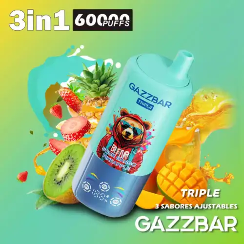 Was ist die GAZZBAR Triple 3 in1 60000 Züge