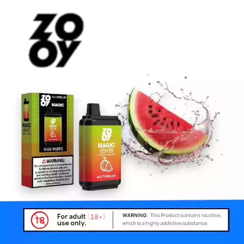 ZOOY MAGIC 9000 Puffs Vape mit Mesh Coil