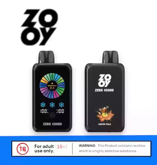 ZOOY ZERO 45000 Puffs Touchscreen-Vape