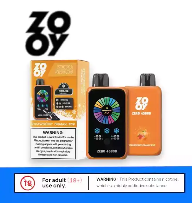 ZOOY ZERO 45000 Puffs Touchscreen-Vape