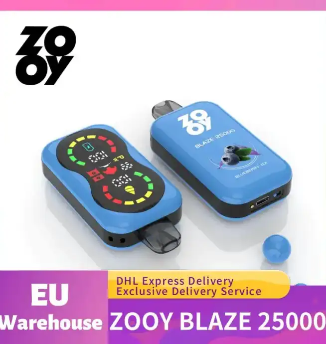 Zooy Blaze 25000 Puffs Dual Coil & Fullscreen Vape