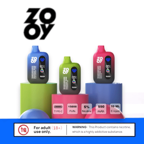 Zooy Diamond 15000 Puffs Smart Vape im Edel-Design