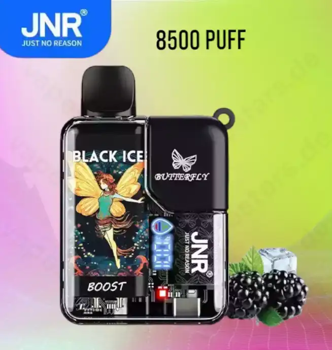 JNR Butterfly 8500 Puff – Digitales Display Einweg-Vape