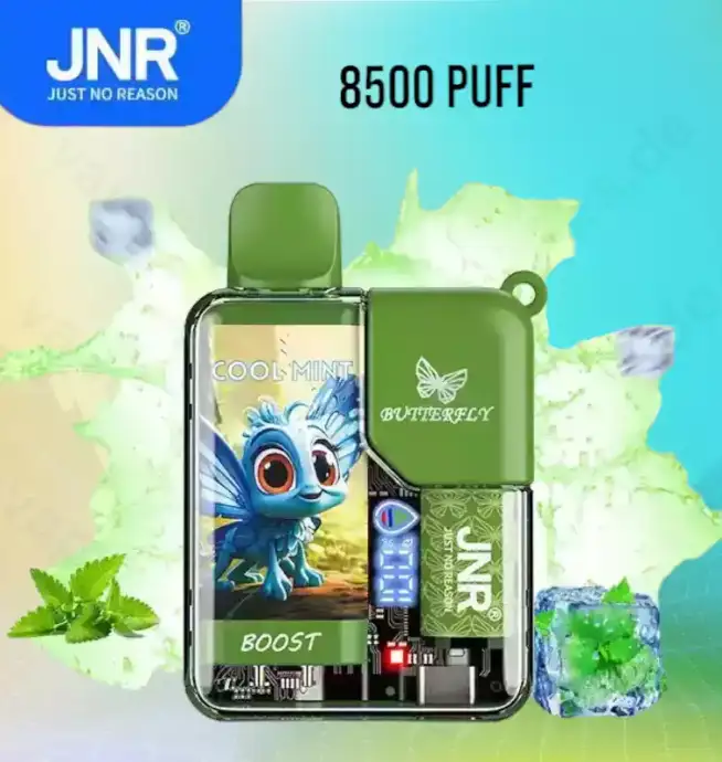 JNR Butterfly 8500 Puff – Digitales Display Einweg-Vape