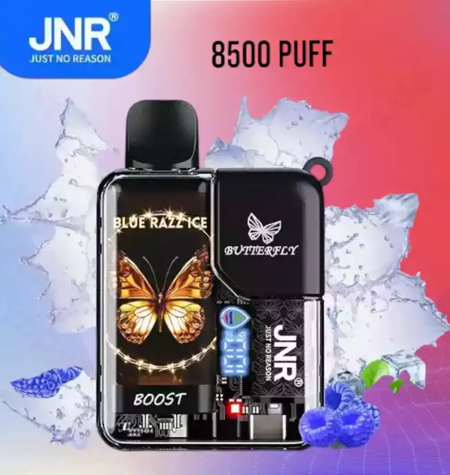 JNR Butterfly 8500 Puff – Digitales Display Einweg-Vape