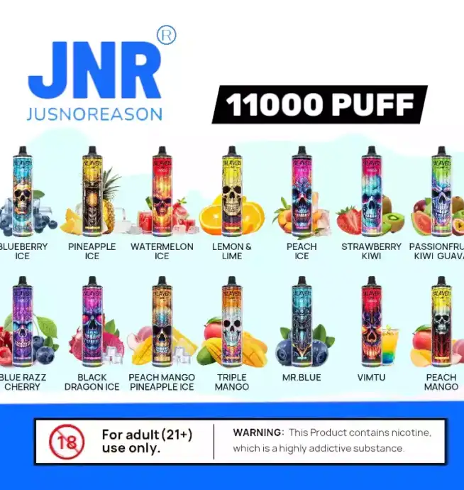 JNR CALAVERA 11000 PUFF – Einzigartige Aromen & lange Nutzung