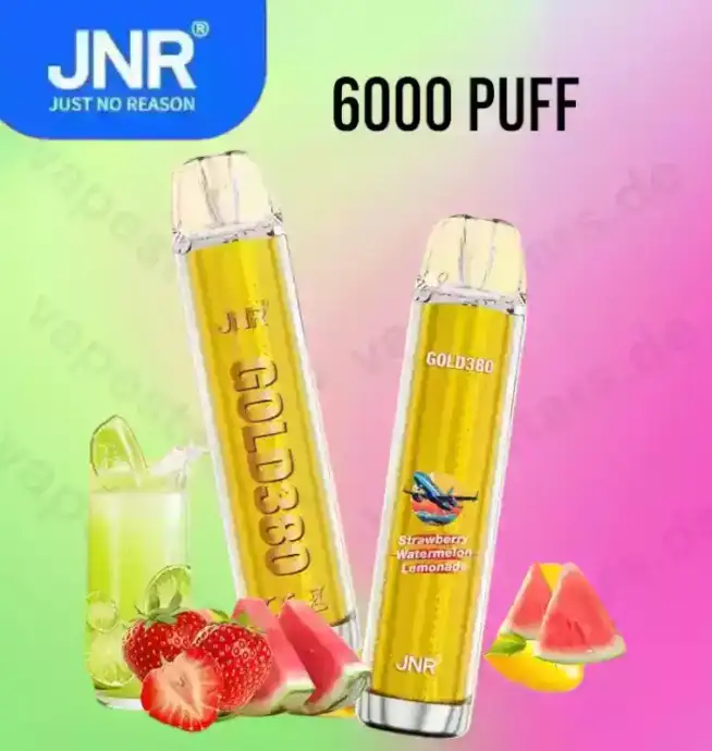 JNR GOLD380 6000 Puff – und intensiver Geschmack
