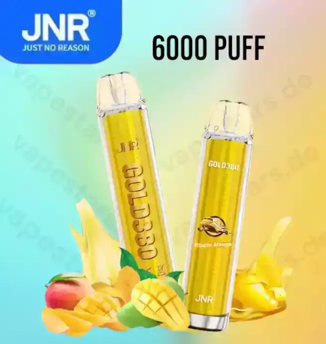 JNR GOLD380 6000 Puff – und intensiver Geschmack
