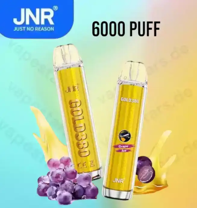 JNR GOLD380 6000 Puff – und intensiver Geschmack