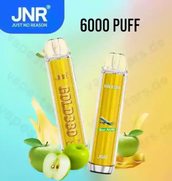 JNR GOLD380 6000 Puff – und intensiver Geschmack