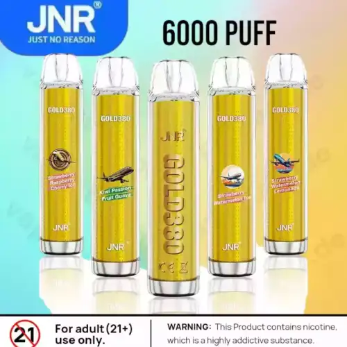 JNR GOLD380 6000 Puff – und intensiver Geschmack