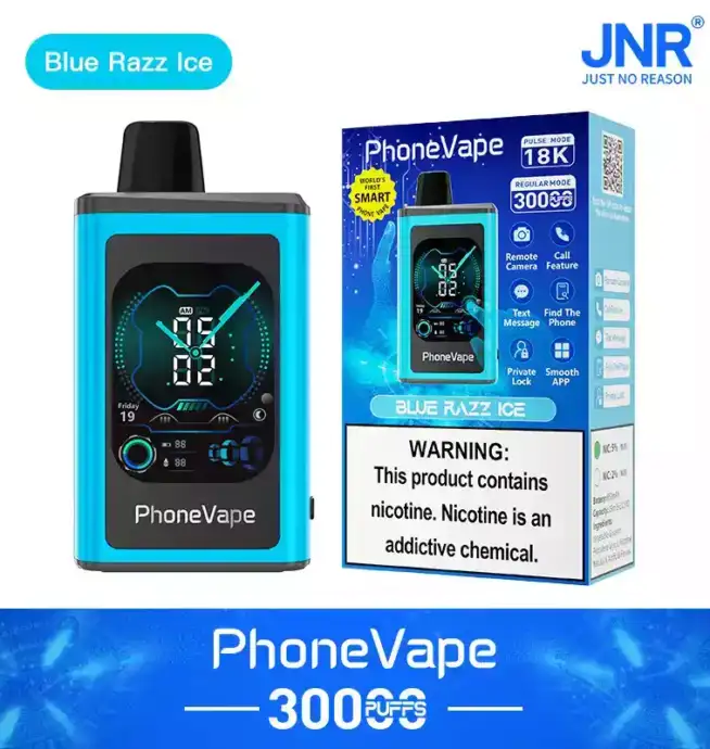 JNR PhoneVape 30000 Puff – Maximale Leistung Vape