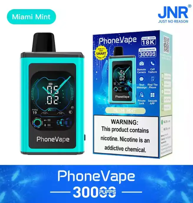 JNR PhoneVape 30000 Puff – Maximale Leistung Vape