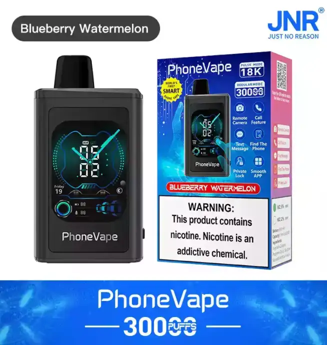 JNR PhoneVape 30000 Puff – Maximale Leistung Vape