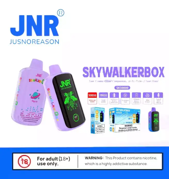 JNR Skywalker Box 21000 Puff – und Top-Geschmack