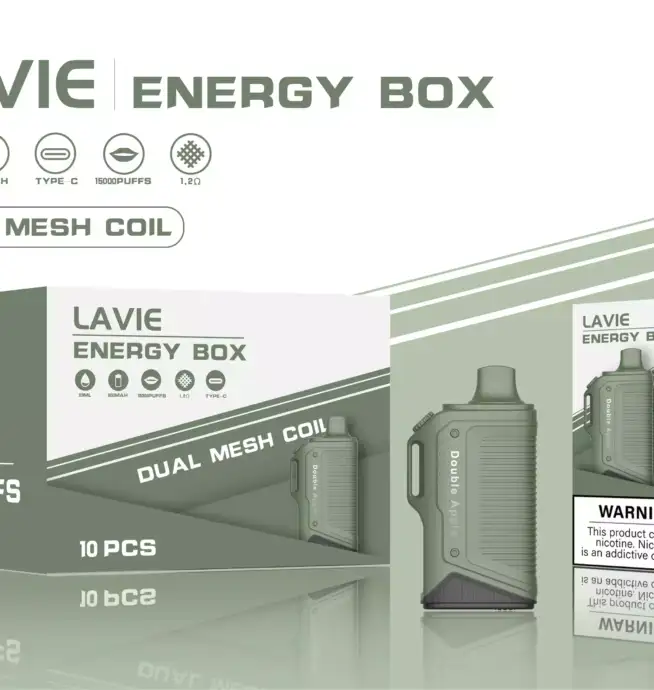 LAVIE Energy Box 15000 Puffs – Kompakt, Stark, Stylisch