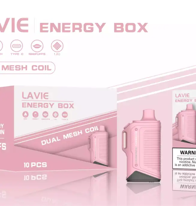 LAVIE Energy Box 15000 Puffs – Kompakt, Stark, Stylisch