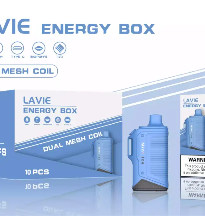 LAVIE Energy Box 15000 Puffs – Kompakt, Stark, Stylisch