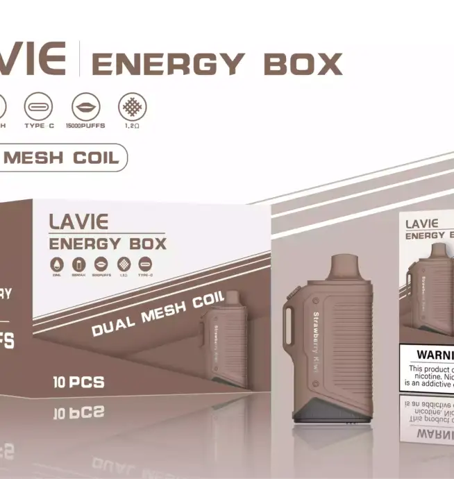 LAVIE Energy Box 15000 Puffs – Kompakt, Stark, Stylisch