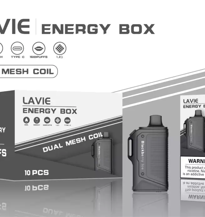 LAVIE Energy Box 15000 Puffs – Kompakt, Stark, Stylisch