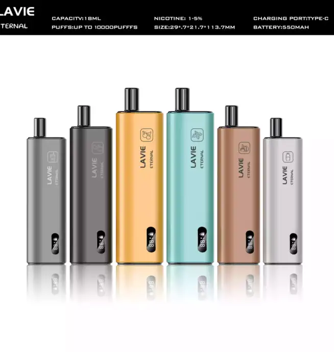 LAVIE Eternal 10000 Puffs Vape – Kompakt & Wiederaufladbar