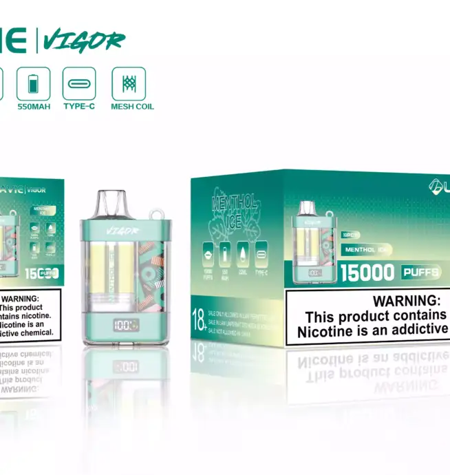 LAVIE VIGOR 15000 Puffs E-Zigarette mit Dual Mesh Coil