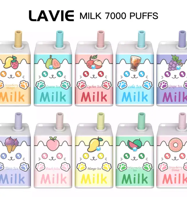 Lavie Milk 7000 Puffs – Kompakte Power mit 10 Sorten