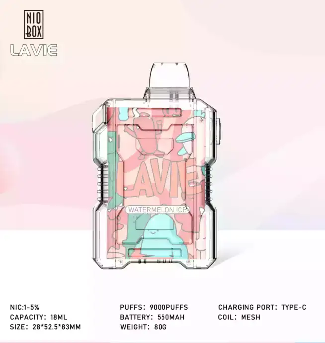 Lavie Nio 9000 Puffs Ist das Gerät wiederaufladbar