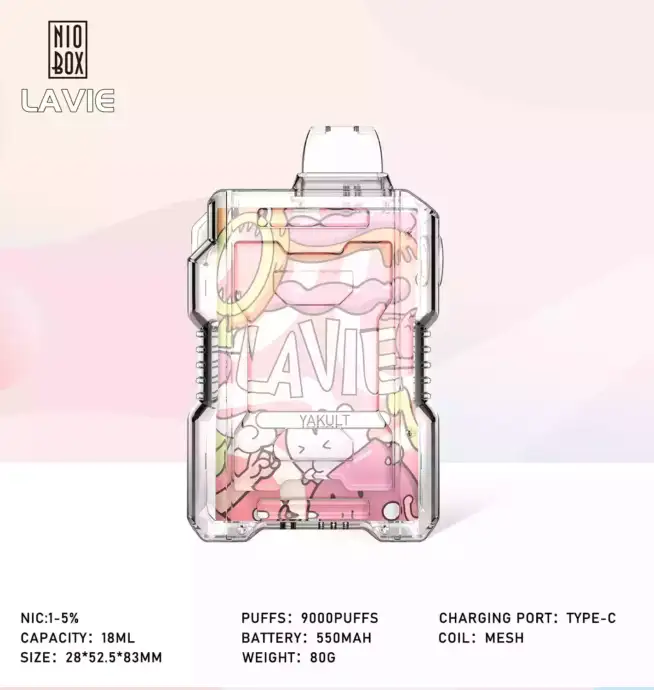 Lavie Nio 9000 Puffs Ist das Gerät wiederaufladbar