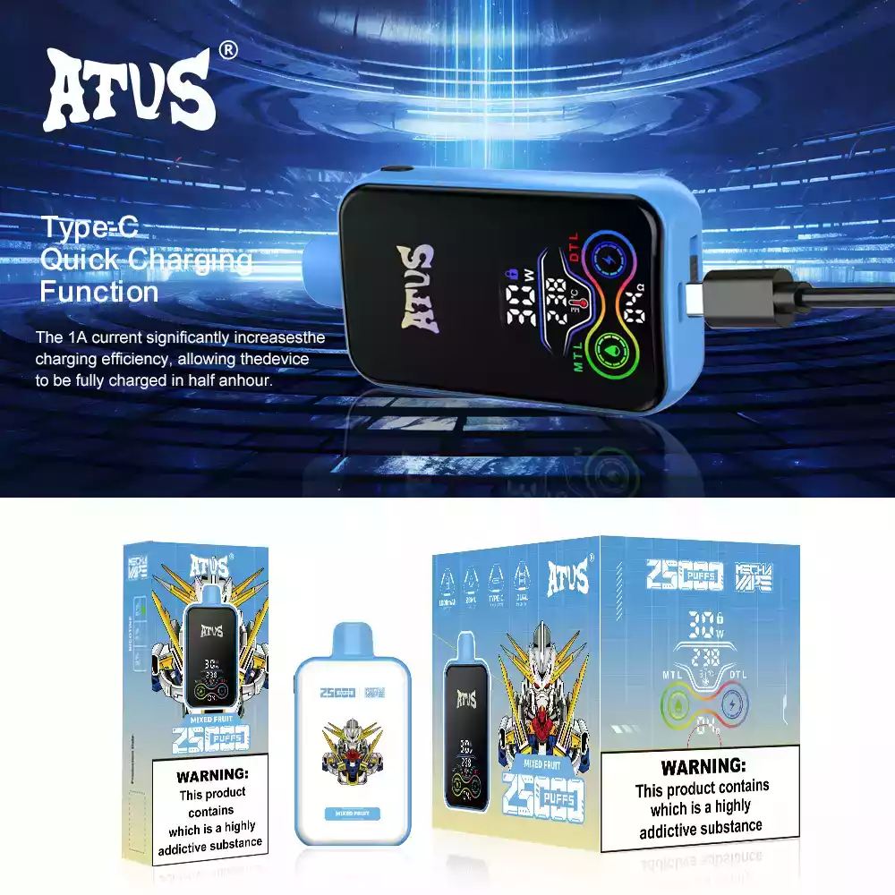 ATVS 30000 Puffs – Power & Geschmack