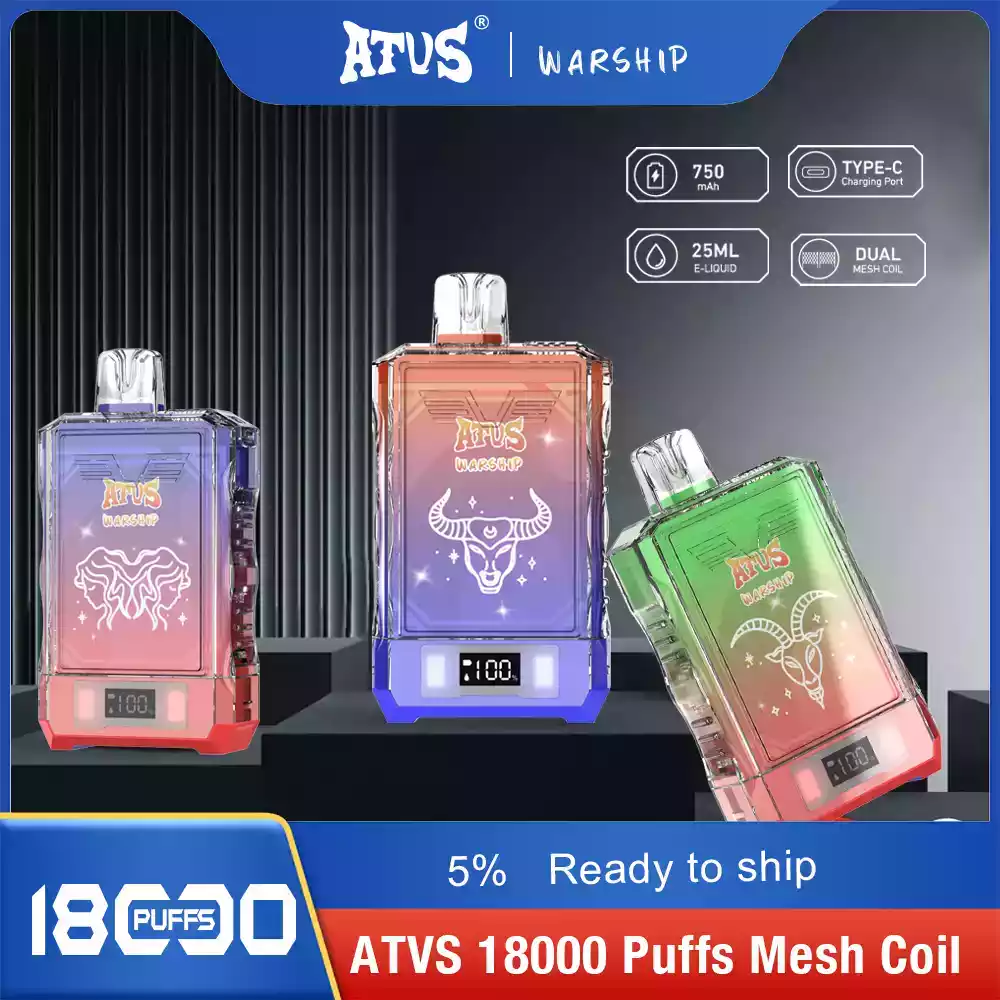 ATVS Warship 18000 Puffs Vape