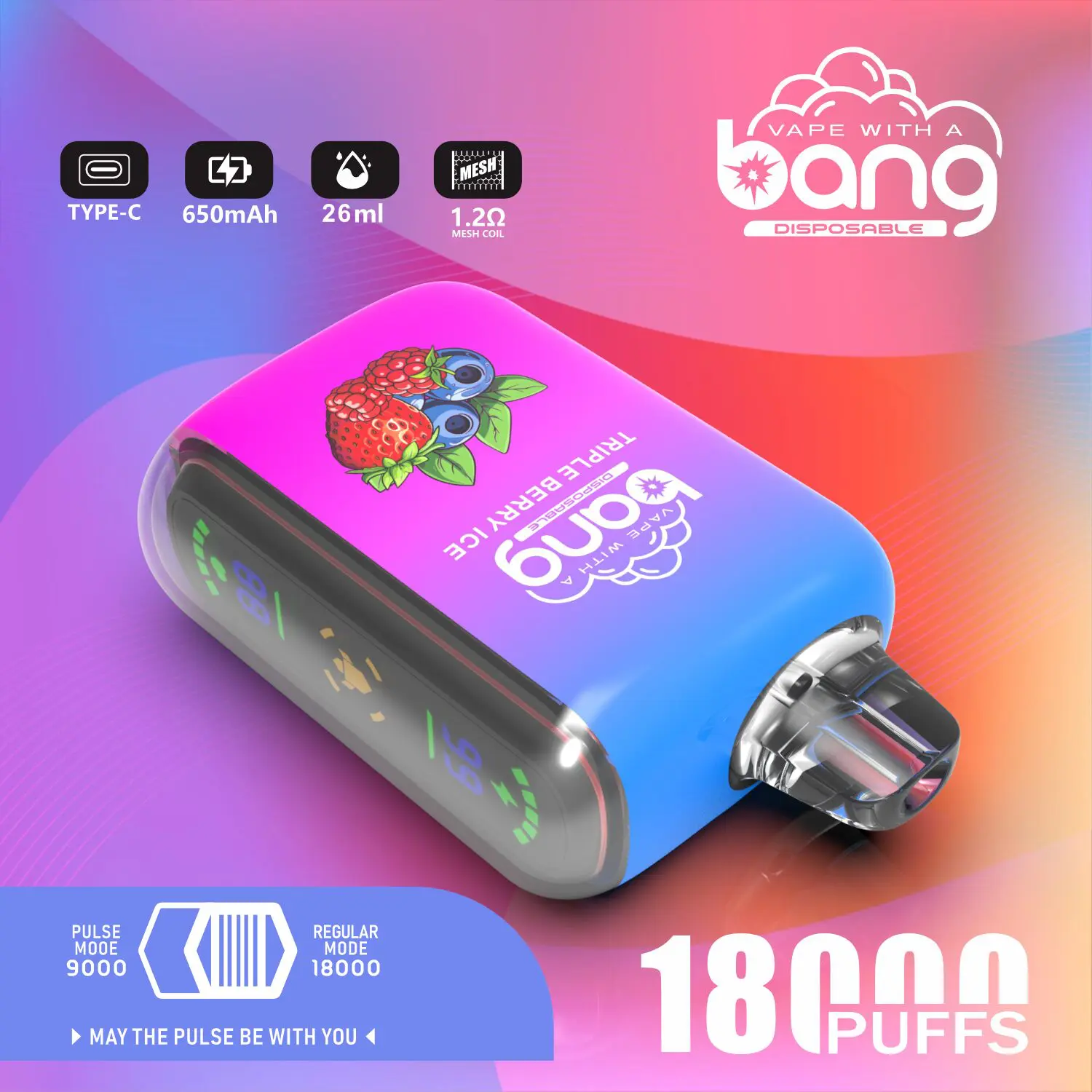 Bang Rocket 18000 Puffs Vape