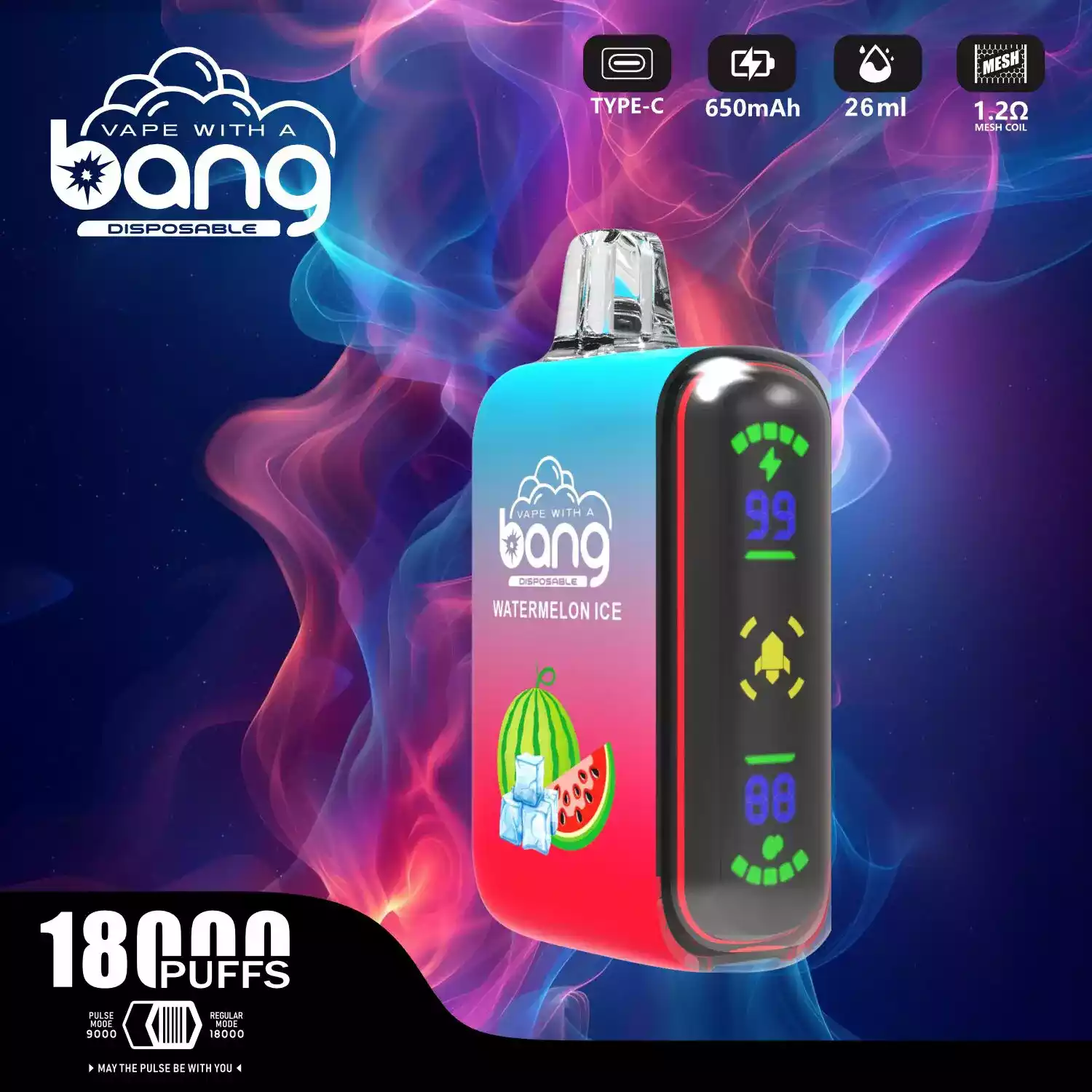 Bang Rocket 18000 Puffs Vape