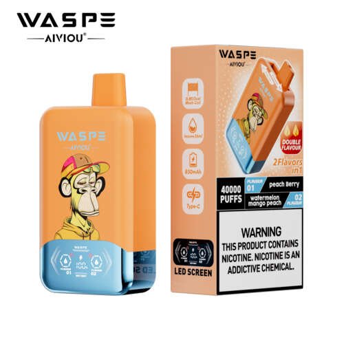WASPE Double Flavor 40000 Puffs E-Zigarette